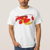 T-shirt Dragon rouge (Devant)