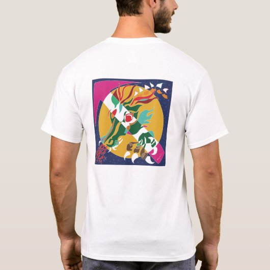 T-shirt Dragon Sagitarius (Dos)