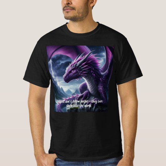 T-shirt Dragon série 1 - LANCE (Devant)
