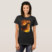 T-shirt Dragon Spatial Respirant du Feu (Devant entier)