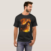 T-shirt Dragon spatial Respiration Fire (Devant entier)