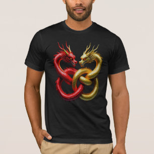 T-shirt Dragon Spirit noué Dragons