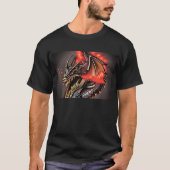 T-shirt Dragon Steampunk (Devant)