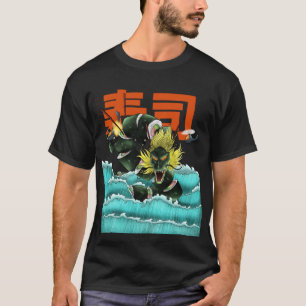 T-shirt Dragon Sushi vague