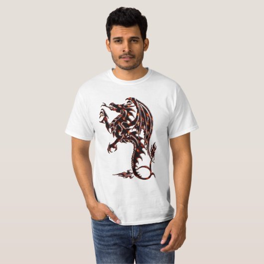 T-shirt Dragon traditionnel (Devant entier)
