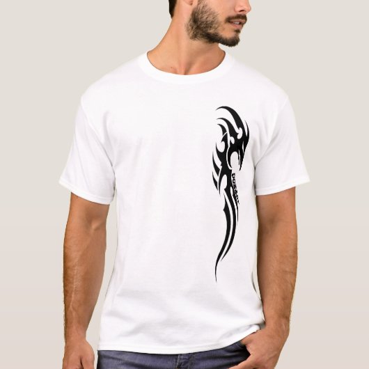 T-shirt Dragon tribal (Devant)