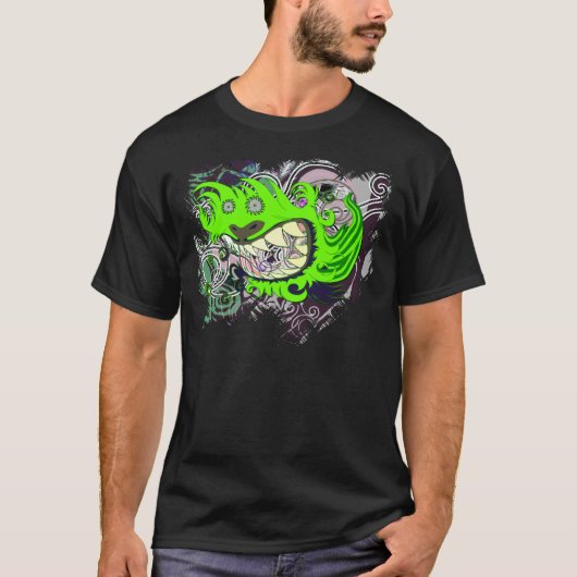T-shirt Dragon urbain (Devant)