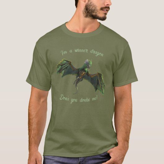 T-shirt Dragon vainqueur (Devant)