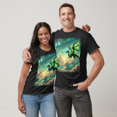 T-shirt Dragon vert (Unisexe)