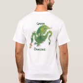 T-shirt Dragon vert (Dos)