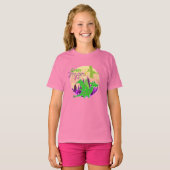 T-shirt Dragon vert mignon (Devant entier)