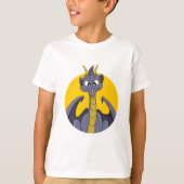 T-shirt dragon violet (Devant)