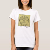 T-shirt dragon vitruvian (Devant)