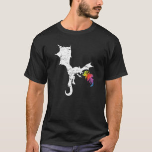 T-shirt Dragon volant Imaginaire asiatique feu animal drag