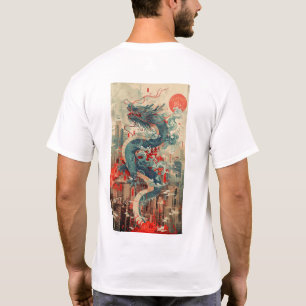 T-shirt Dragon Wings for Peace à Hong Kong - Styl Vintage
