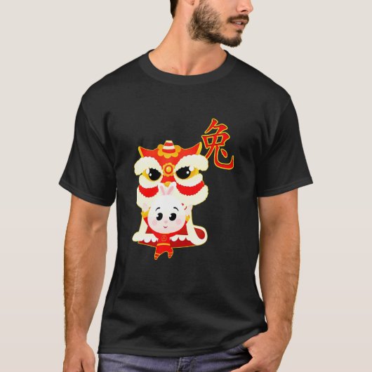 T-shirt Dragon year of the Rabbit Zo (Devant)