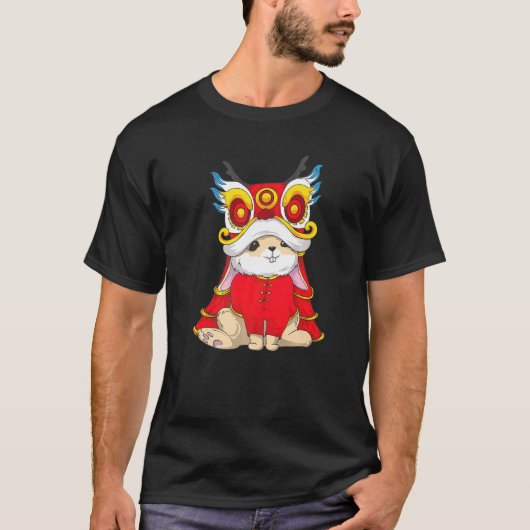T-shirt Dragon year of the Rabbit Zo (Devant)