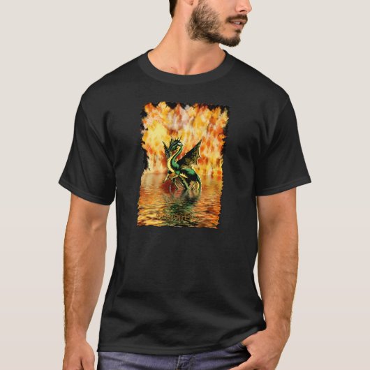 T-shirt DRAGONFIRE le dragon (Devant)