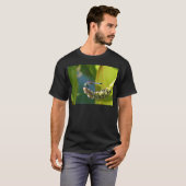 T-shirt Dragonfly aux yeux turquoises (Devant entier)