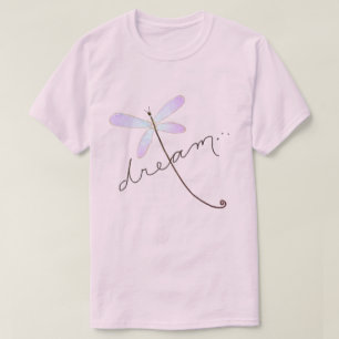 T-shirt Dragonfly Dream Art Abstrait original