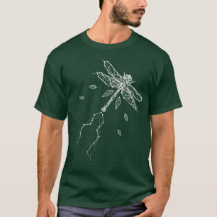 T-shirt Dragonfly géométrique cadeau animal
