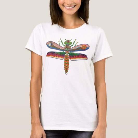 T-shirt Dragonfly/Libellule Psycho (Devant)