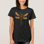 T-shirt Dragonfly mécanique Steampunk (Devant)