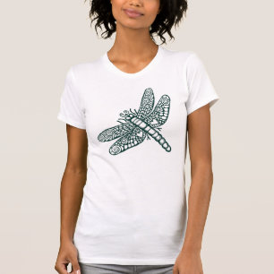 T-shirt Dragonfly - Noir et blanc II