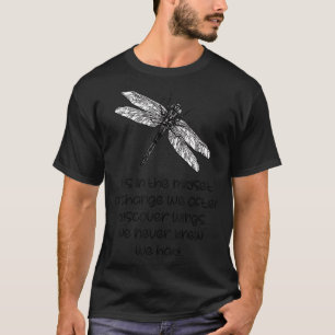 T-shirt Dragonfly Pour Femmes Foi Spirituelle Dragonflies