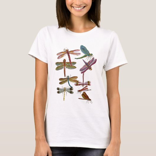 T-shirt Dragonfly Print 4 (Devant)