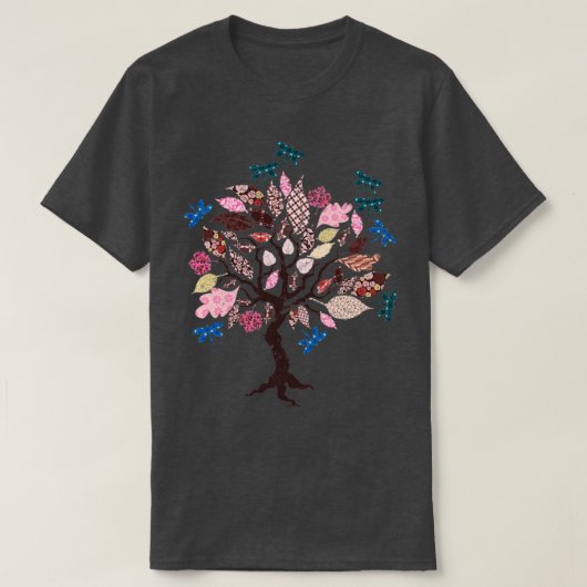 T-shirt Dragonfly Tree (Design devant)