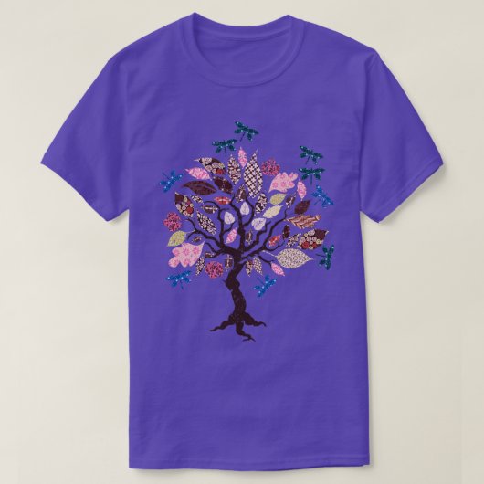 T-shirt Dragonfly Tree (Design devant)