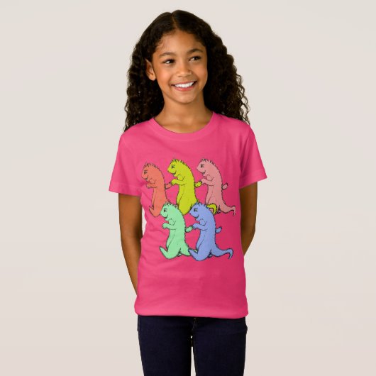 T-Shirt Dragons amicaux (Devant entier)