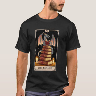 T-shirt Dragons bibliophiles lisant Livre Amoureux Lecteur