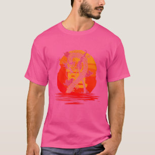 T-shirt Dragons Chinois Orientaux Dragon Asiatique Et Sole