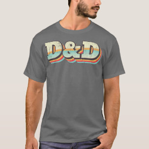 T-shirt Dragons de donjons vintages