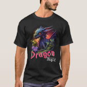 T-shirt Dragons : Libérez la magie mythique. (Devant)