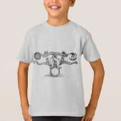 T-shirt Dragons médiévaux de Hermes (Devant)