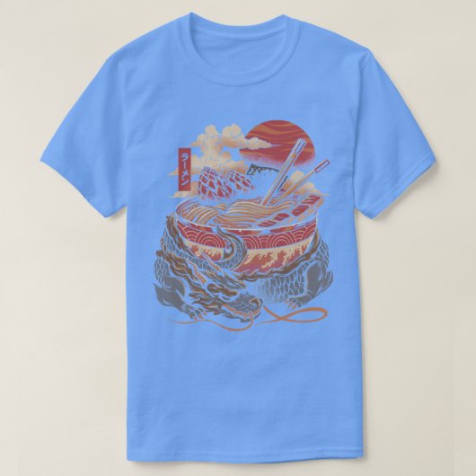 T-shirt Dragons Ramen (Design devant)