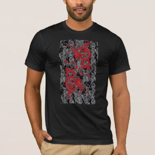 T-shirt Dragons rouges