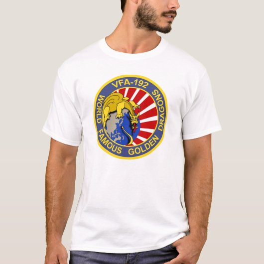 T-shirt Dragons VFA-192 d'or (Devant)