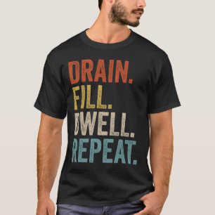 T-shirt Drainer remplir le puits Répéter la dialyse périto