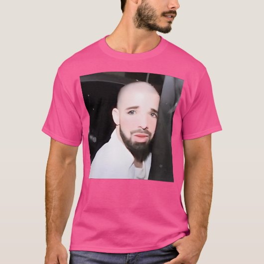 T-shirt Drake blanc (Devant)