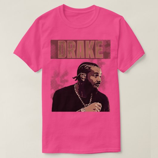 T-shirt Drake Rapper (Design devant)