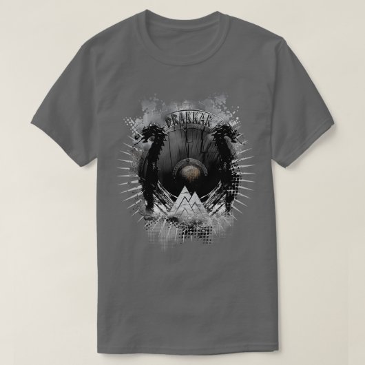 T-shirt Drakkar Viking Long Ship (Design devant)