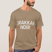 T-shirt drakkkar noir (Devant)