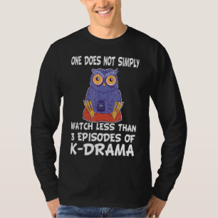 T-shirt Drama coréen Kdrama Doigt Coeur Pausé 1