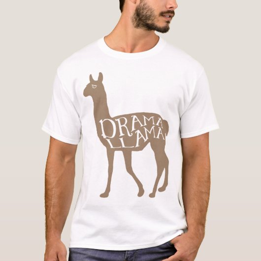 T-shirt Drama Llama (Devant)