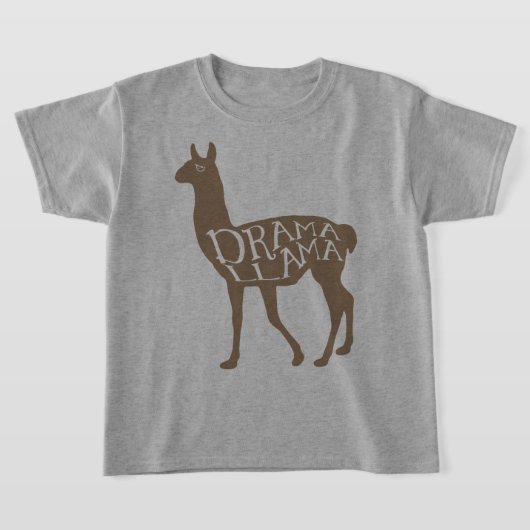 T-shirt dramatique Llama (Poser)