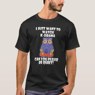 T-shirt Drame coréen Kdrama Dire avec le cœur et les doigt